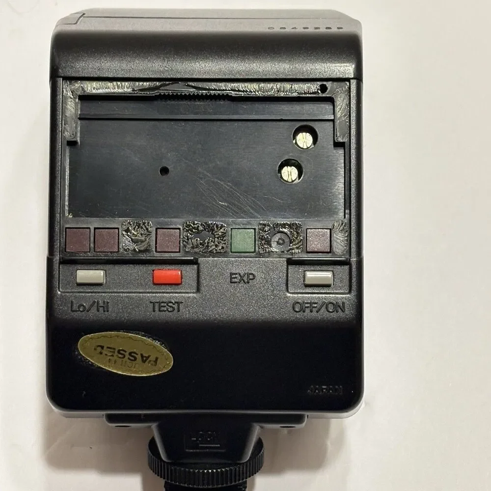 Vintage Minolta Maxxum Flash 2800AF Electronic Flash Camera Accessories
